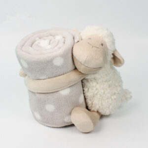 Warm Hug Plush toy & blanket set (Lamb)