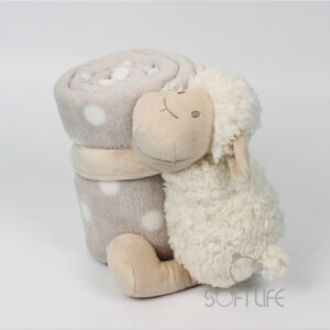 Warm Hug Plush toy & blanket set (Lamb)