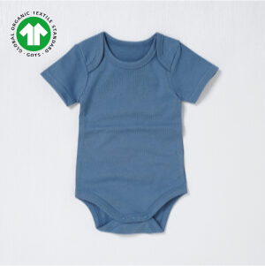 Half Sleeves Baby grow (Blue)